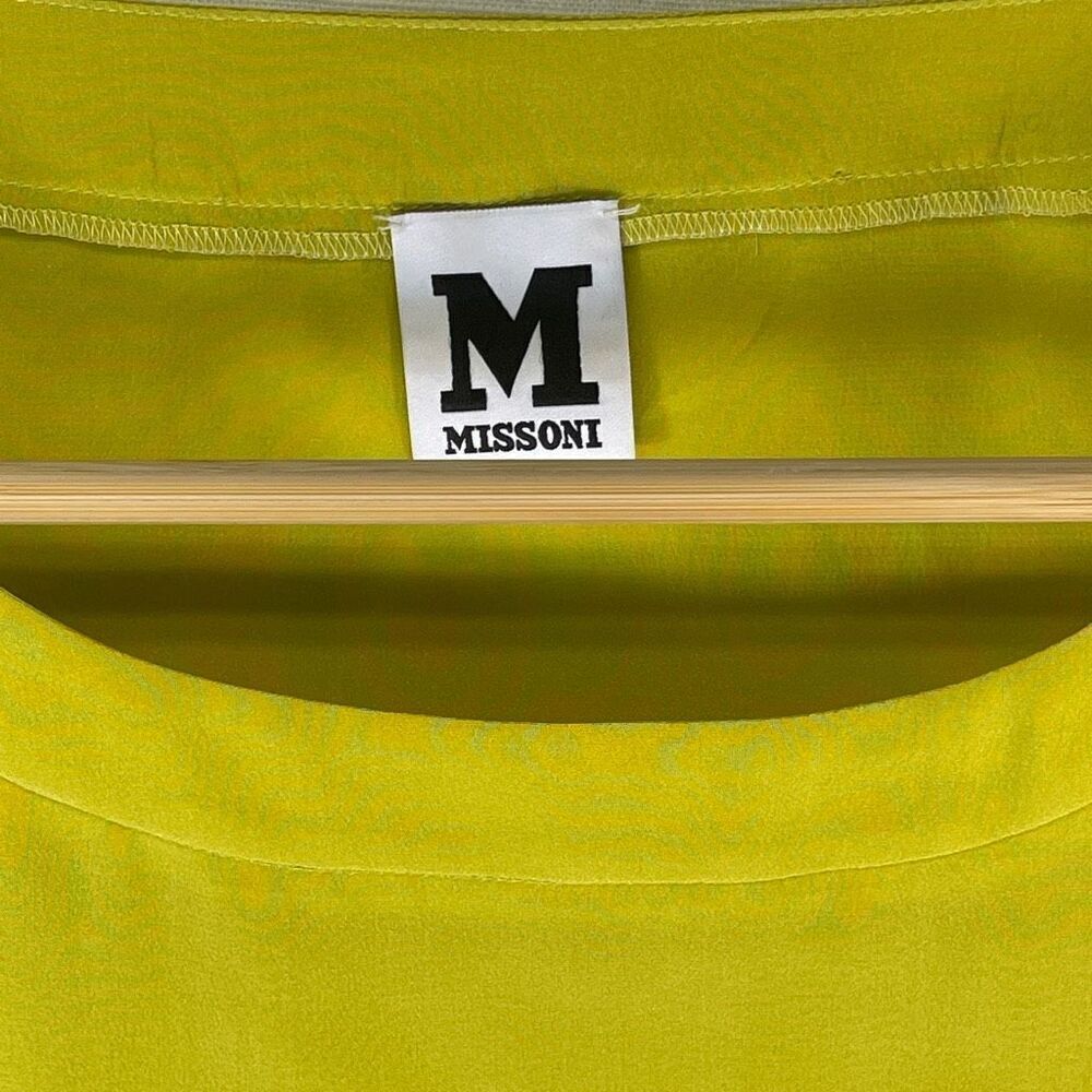 Missoni Green Basic Round Neck Dropped Shoulder S… - image 2